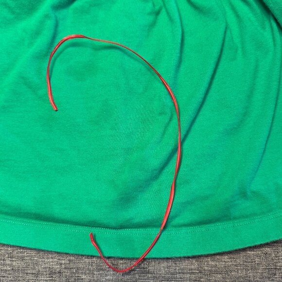 HANNA ANDERSSON Dress w/ short sleeves -  Size 2T - Solid Green - Picture 6 of 6